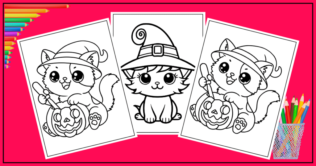 Cat Coloring Pages
