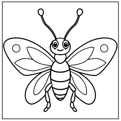 Butterfly Coloring Page 18