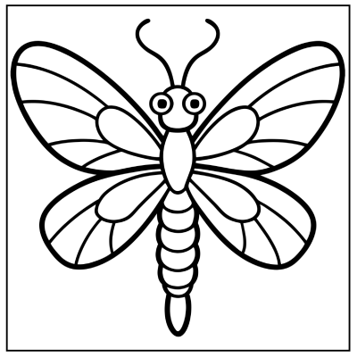 Butterfly Coloring Page 21